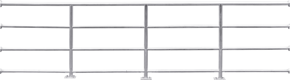 Stainless steel railing